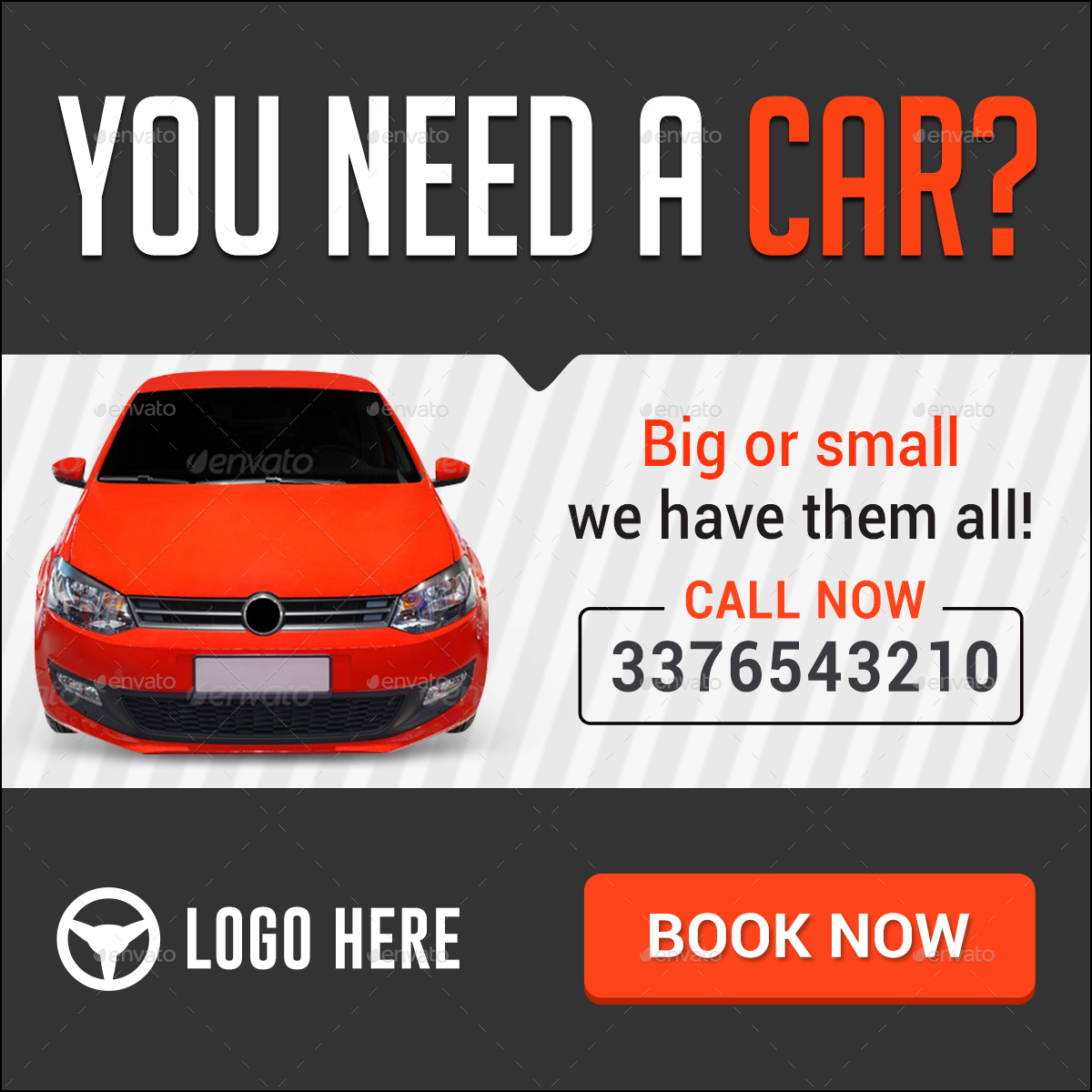 Car Rental Banners by doto GraphicRiver