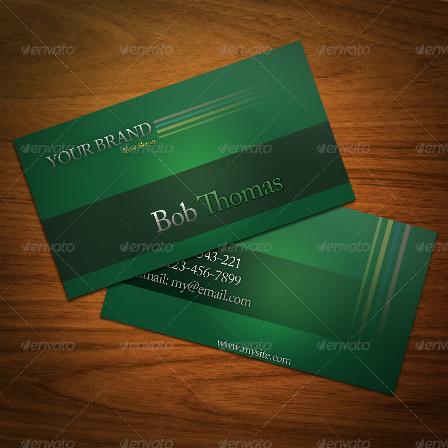 4 Color Business Card by shaische GraphicRiver