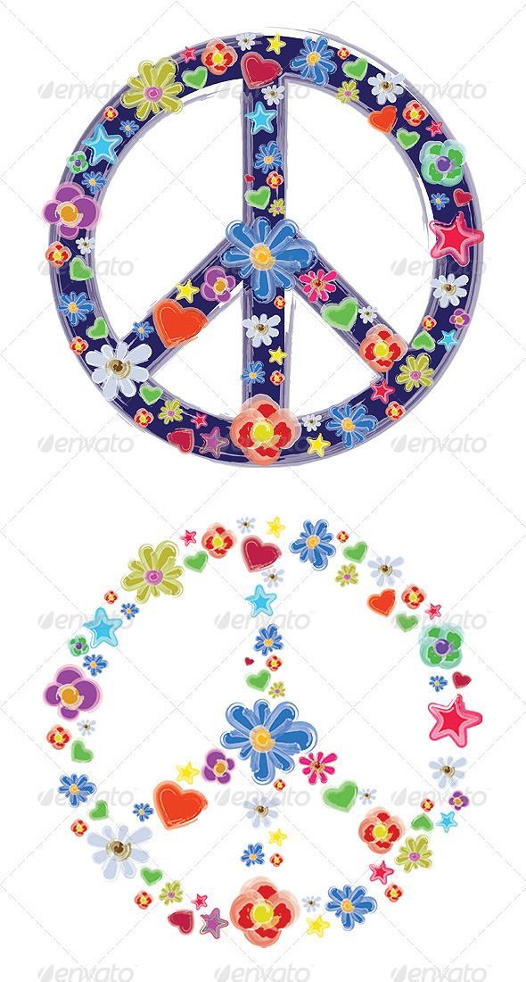 Peace sign by AntoNYC GraphicRiver