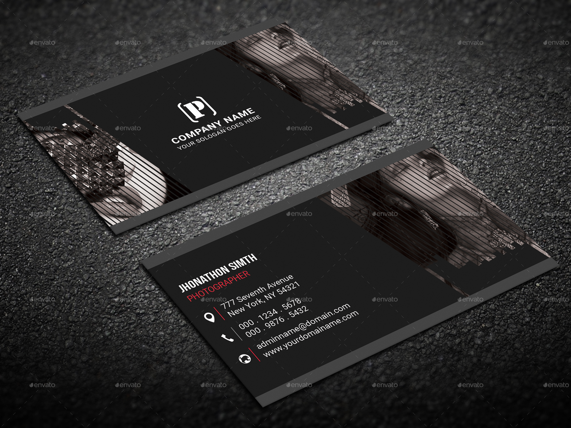 Fashion Photography Business Card by deviserpark GraphicRiver