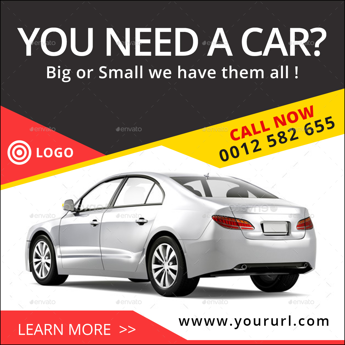 Car Rental Banners by doto GraphicRiver