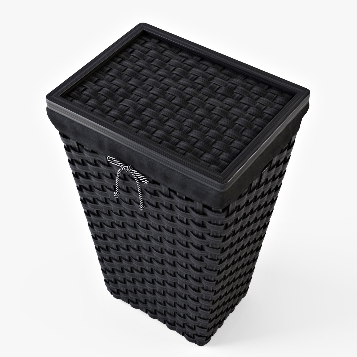 Ikea Laundry Basket Black Douroubi