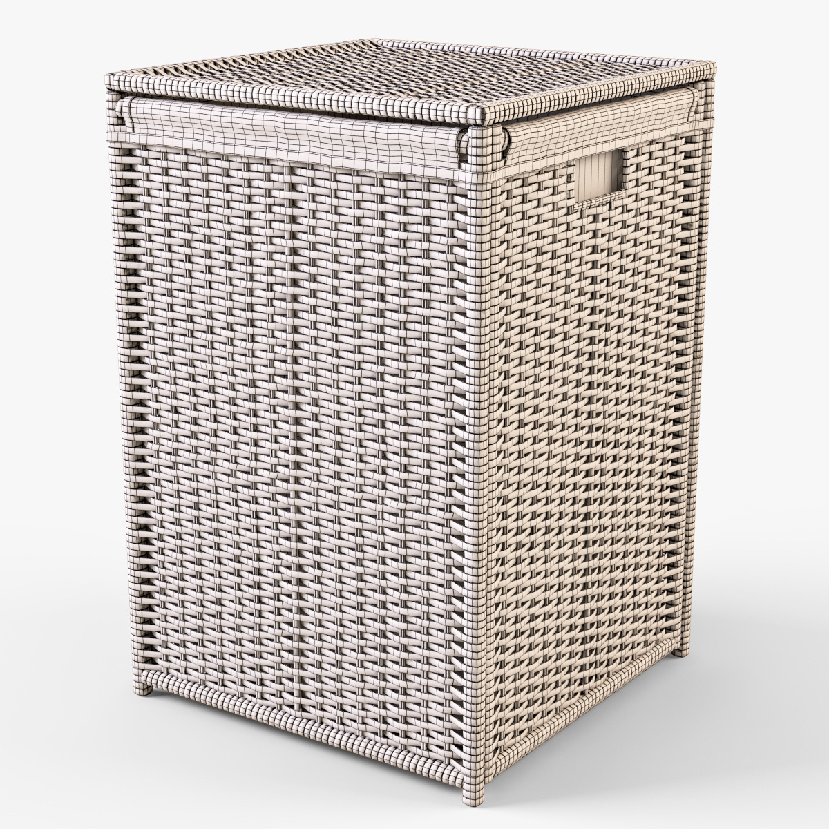 Laundry Basket Ikea Branas by Markelos 3DOcean