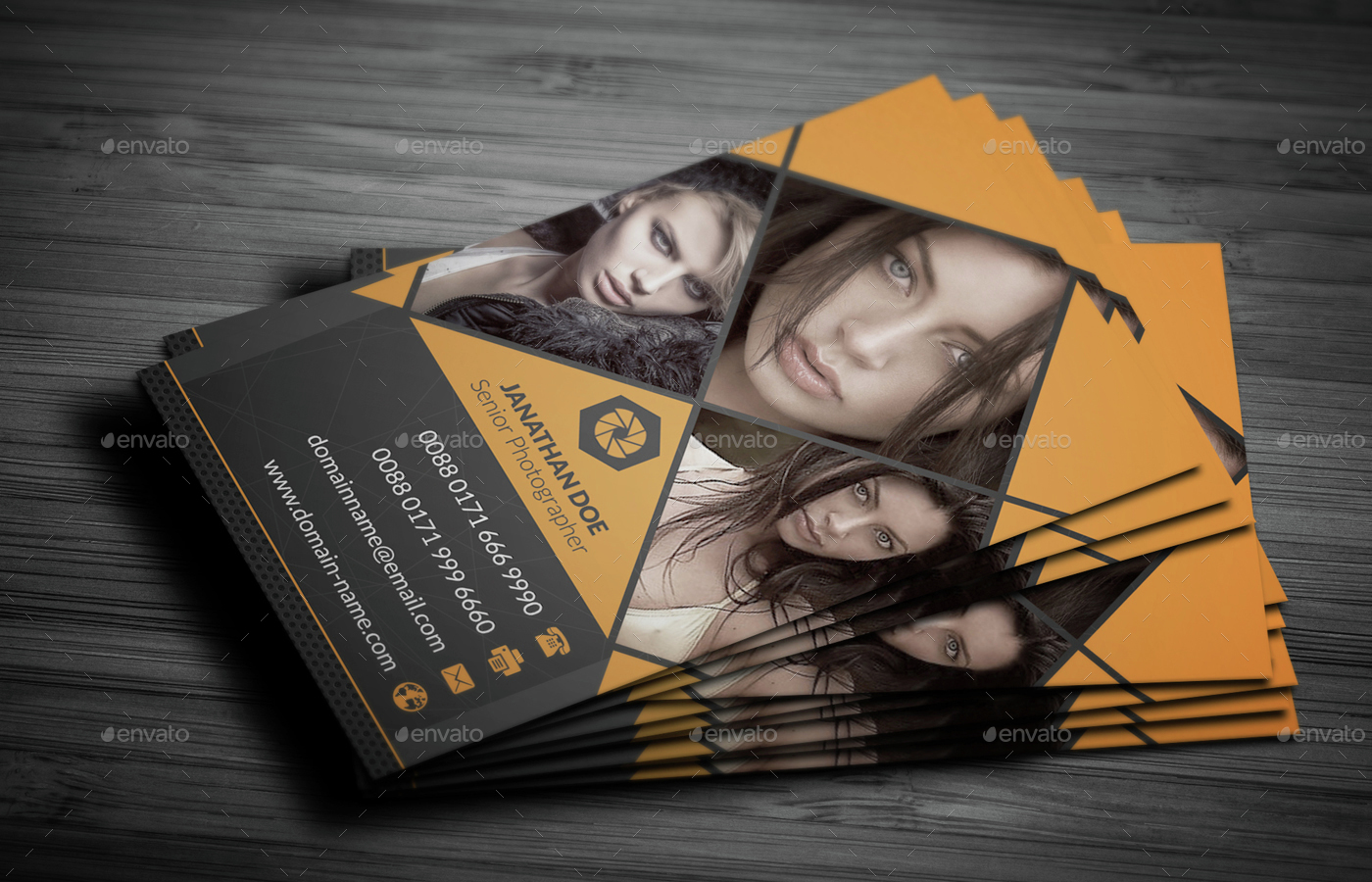 Photography Business Card by vejakakstudio GraphicRiver
