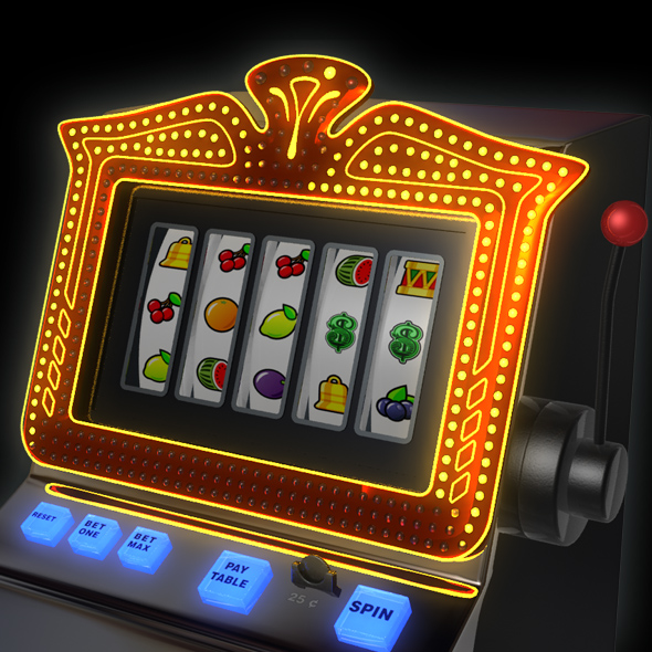 Slot Machine animated by santiagolopez 3DOcean
