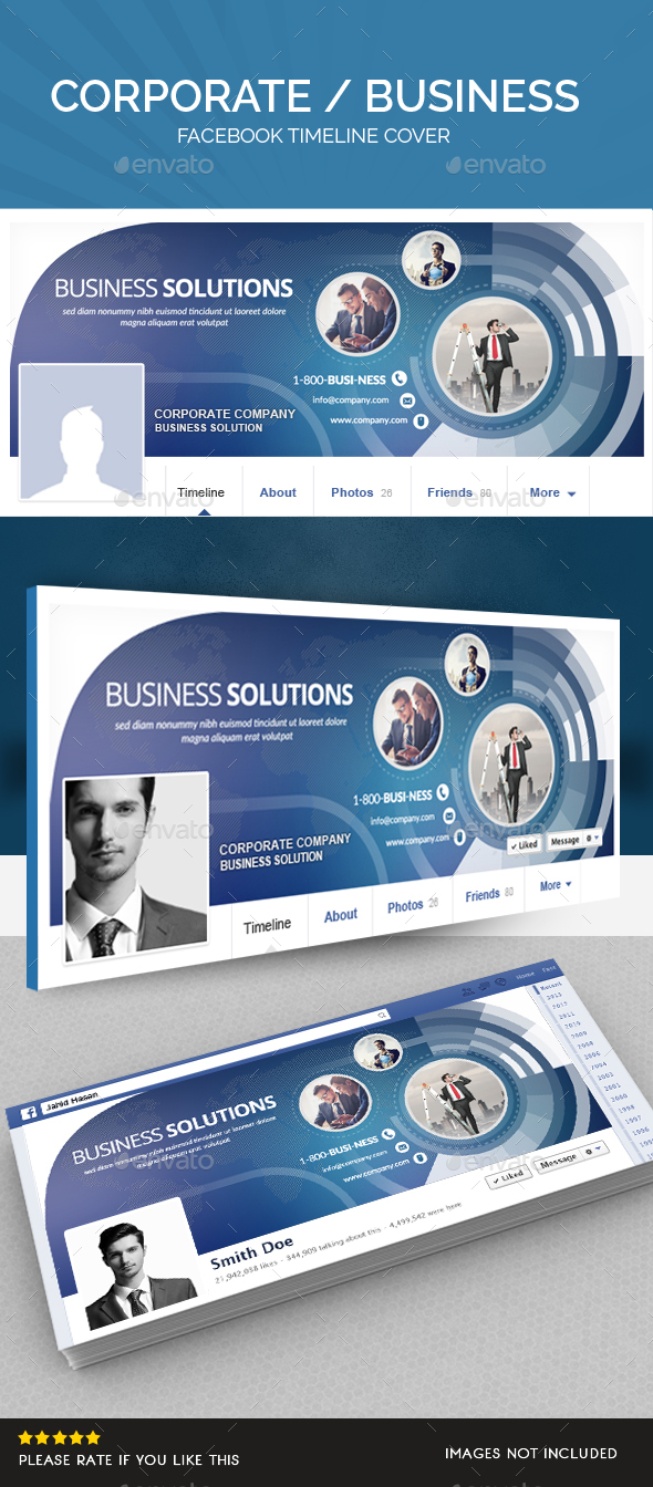 Corporate Facebook Timeline by msrashdi GraphicRiver