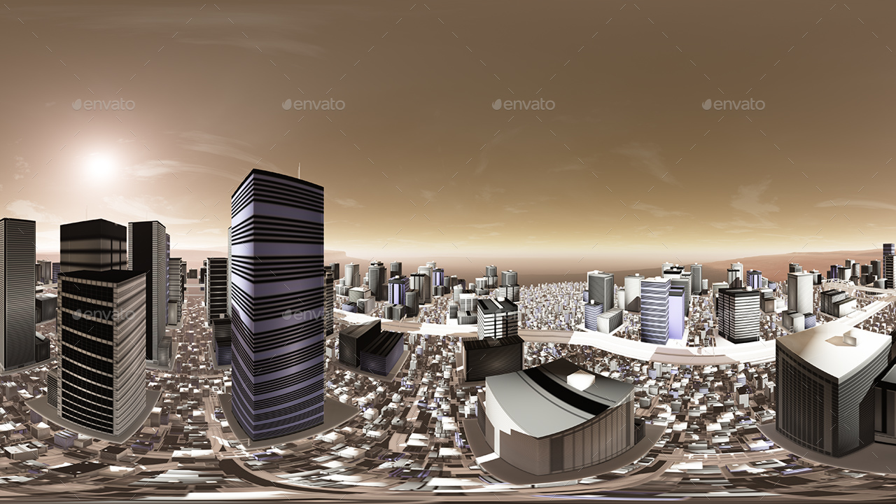 HDR City Skies by 7030Artwork 3DOcean