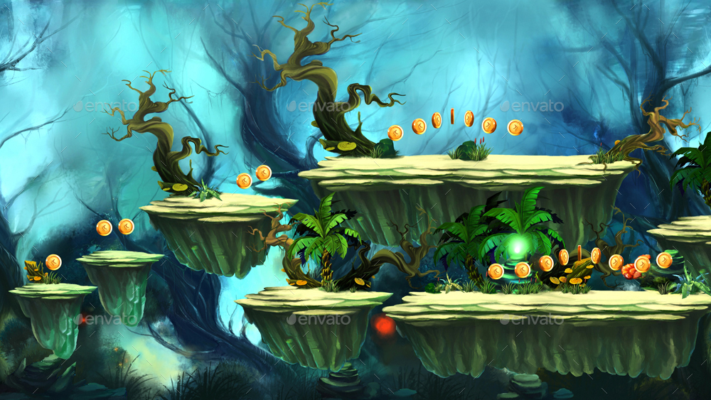 2D Platform Game by playdesign GraphicRiver