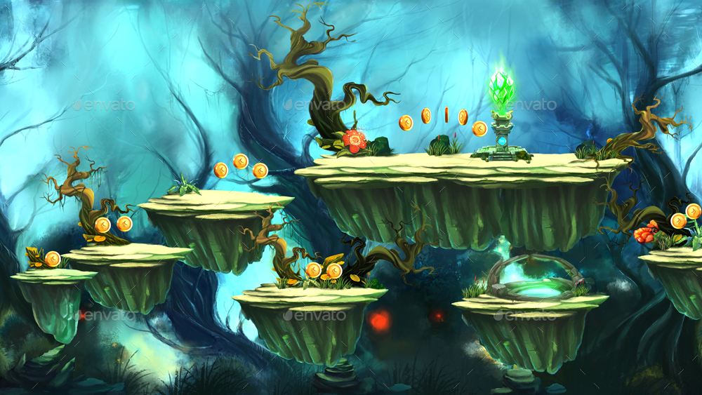 2D Platform Game by playdesign GraphicRiver