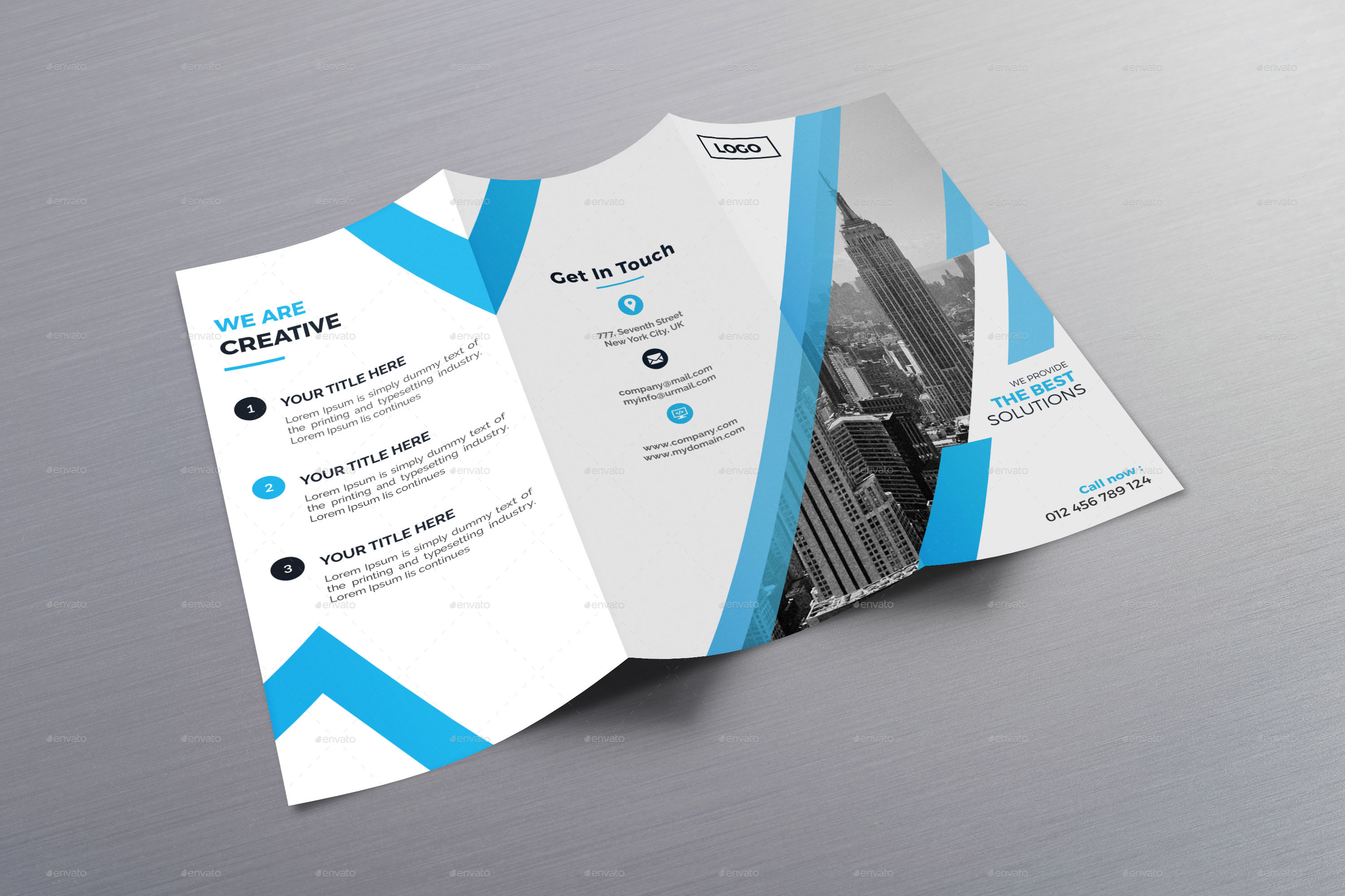 Trifold Brochure Print Templates Graphicriver