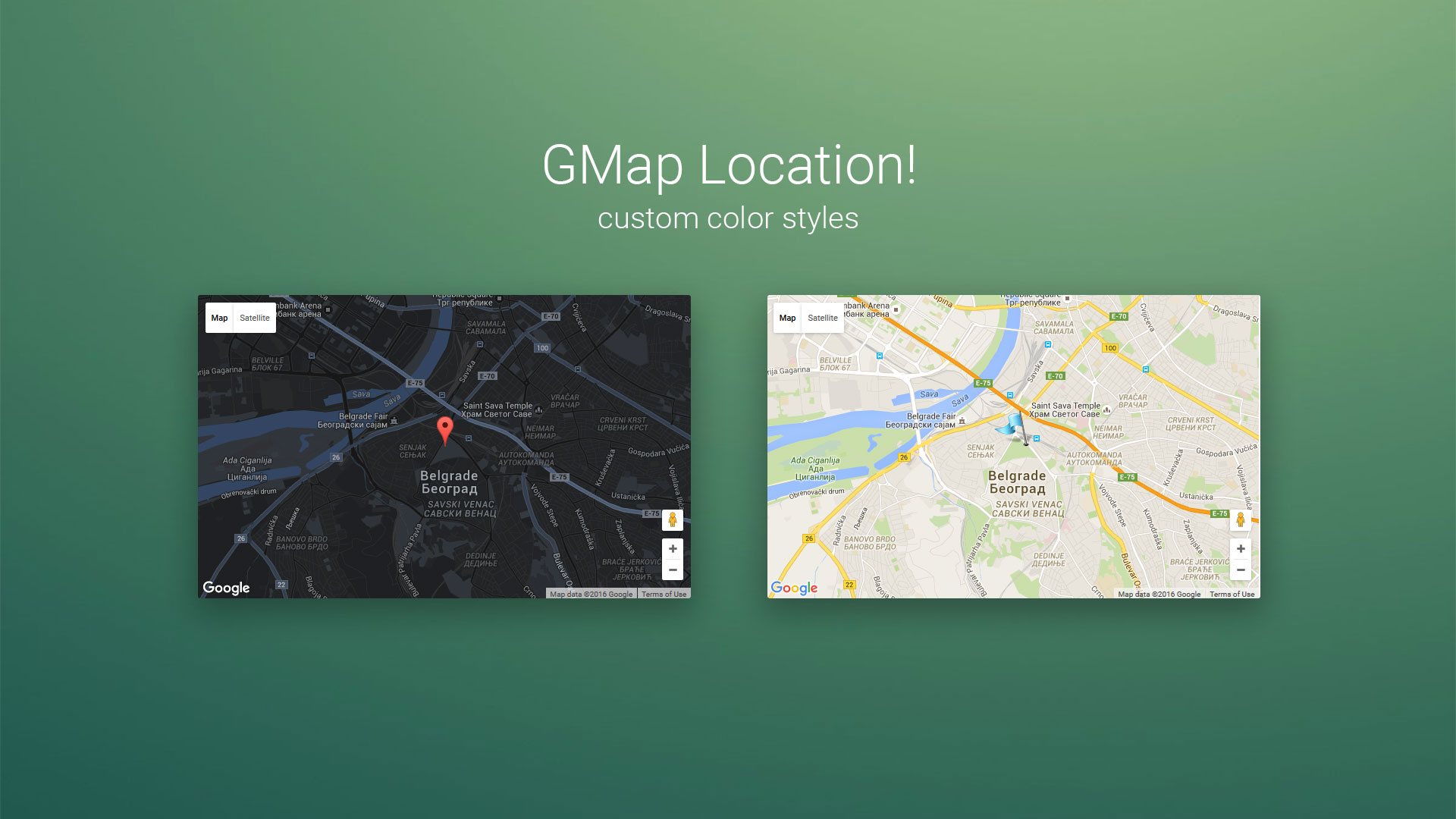 GMap Location! Joomla Google Maps Module by kreativan CodeCanyon