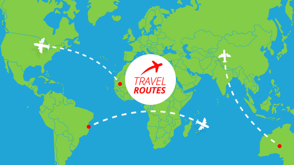 Travel Routes Maker by MotionIdea VideoHive