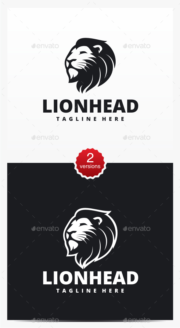 Lion Brand Modern Graphic Design Inspiration At