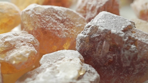 Big Crystals Of Brown Sugar by moovstock VideoHive