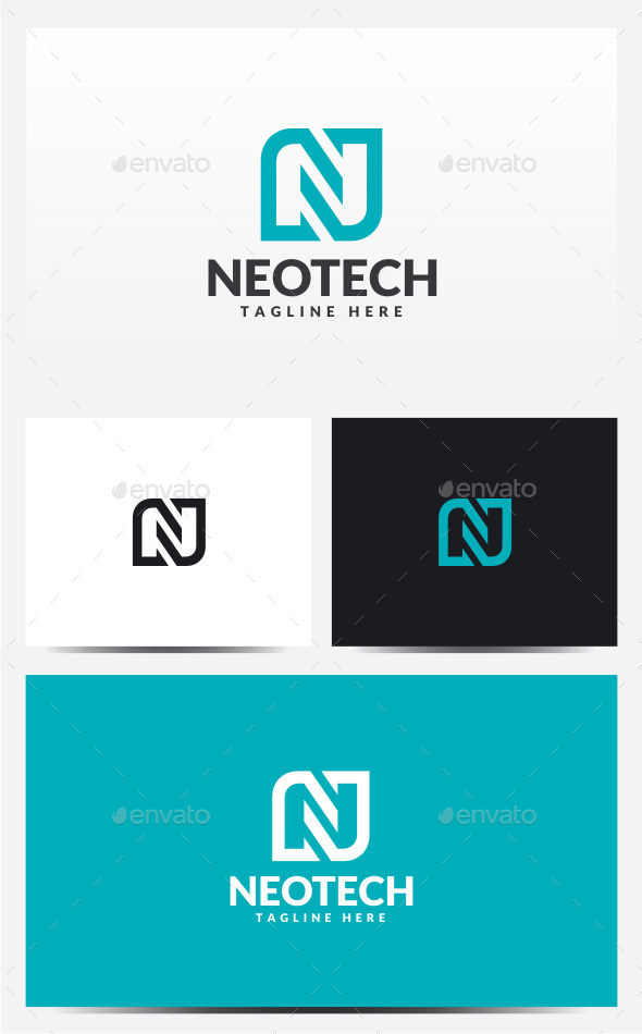 Neotech Letter N Logo by VectorOne GraphicRiver