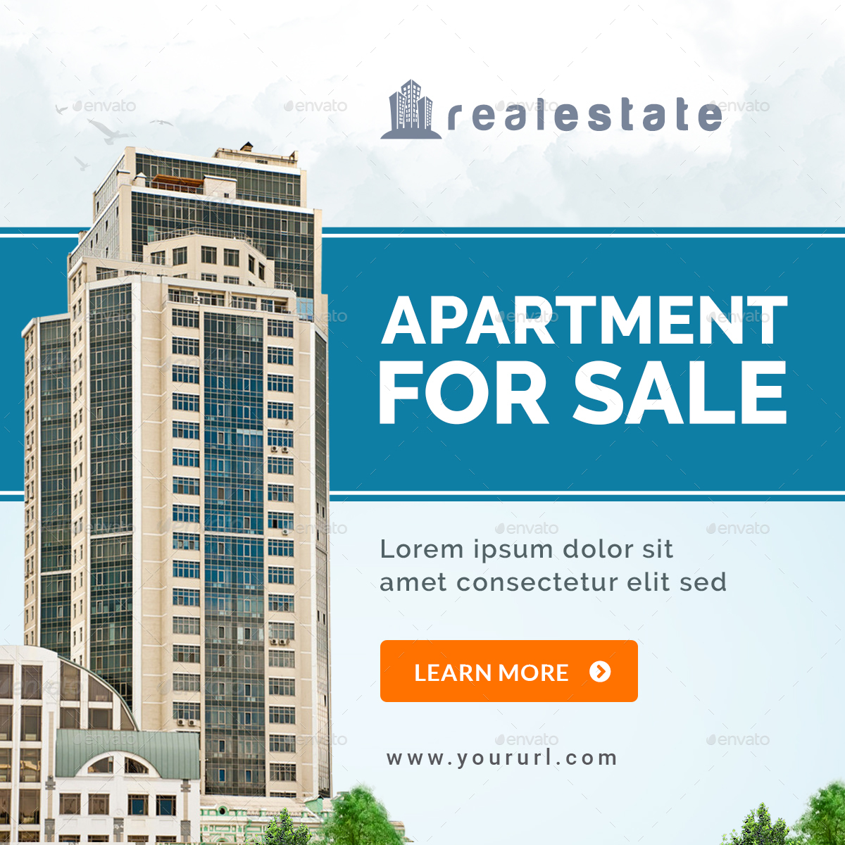 Real Estate Banners Bundle 6 Sets 108 Banners by Hyov GraphicRiver