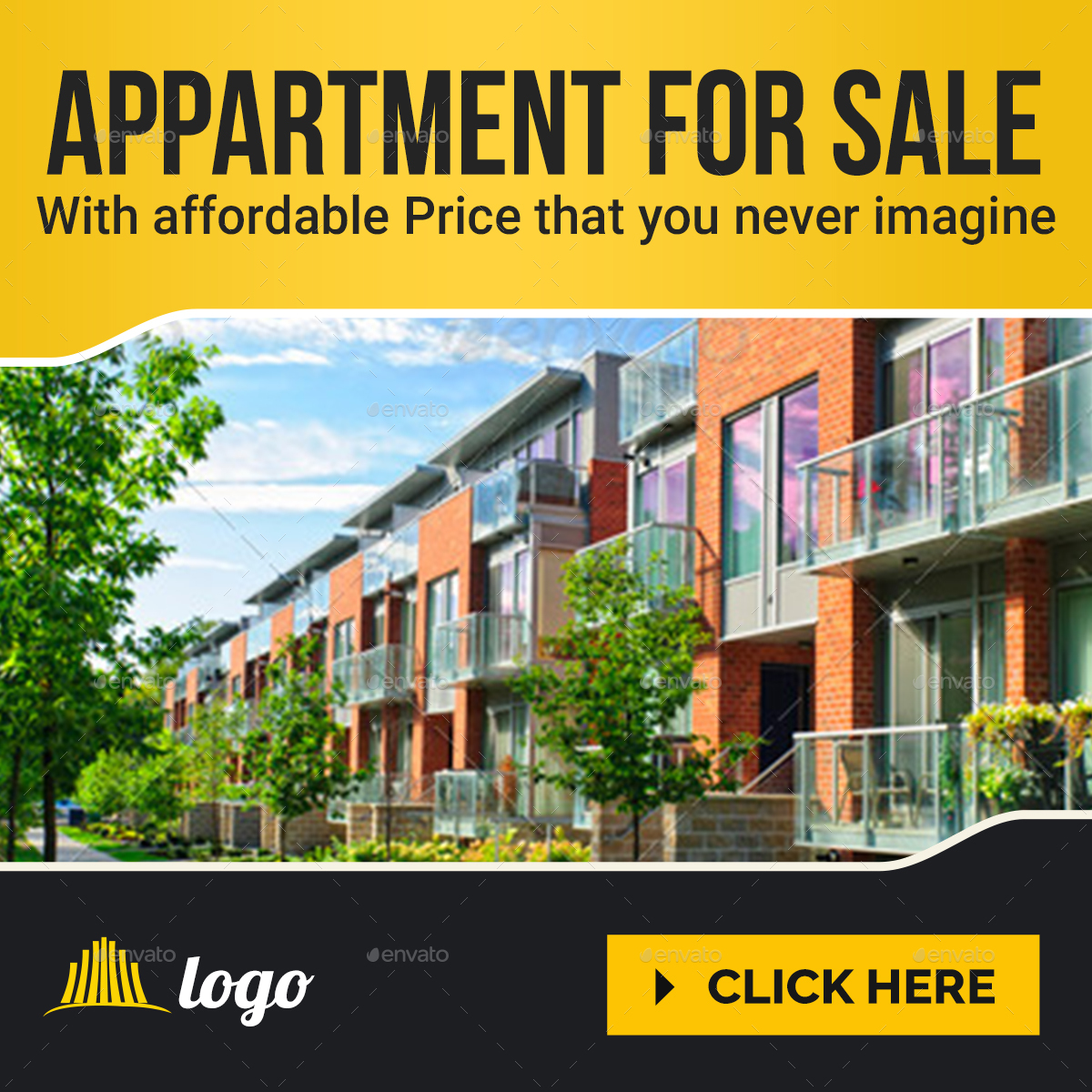 Real Estate Banners Bundle 6 Sets 108 Banners by Hyov GraphicRiver