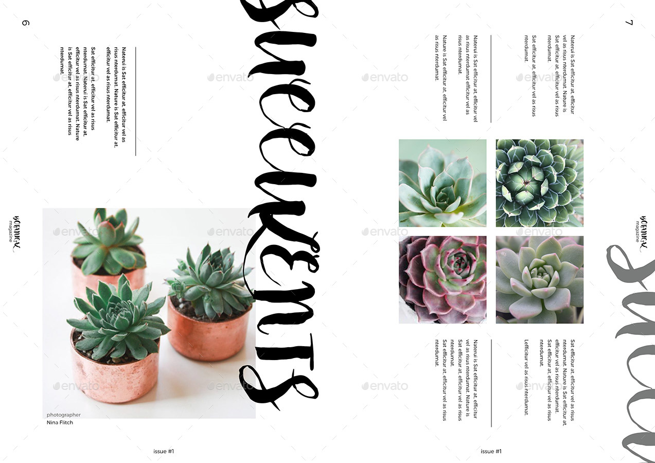 Botanical Magazine 30 pages by GrizzlyDesign GraphicRiver