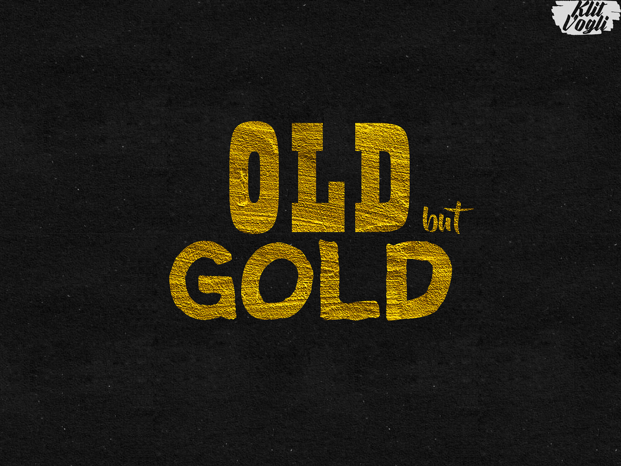 50 Gold Text Effects Bundle, Addons GraphicRiver