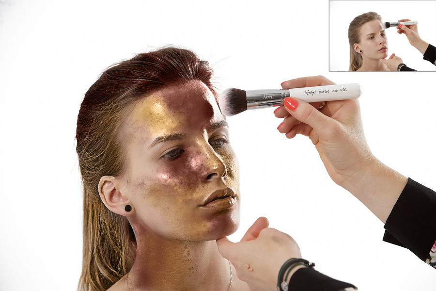 Metallic Style Body Paint Effects Vol 1 by pallabip GraphicRiver