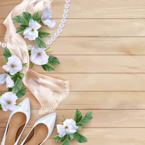 Wedding Floral Background by kostins GraphicRiver