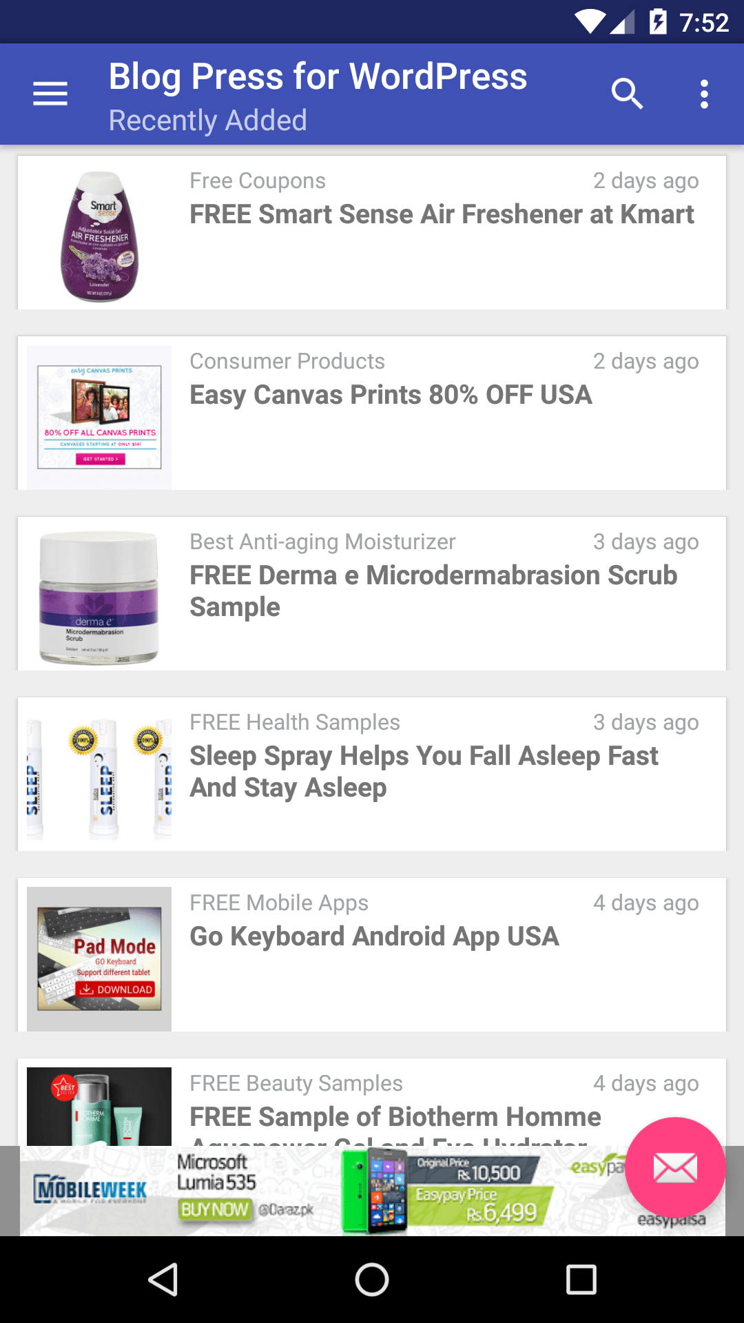BlogPress An Android App for your WordPress by stealthysam CodeCanyon