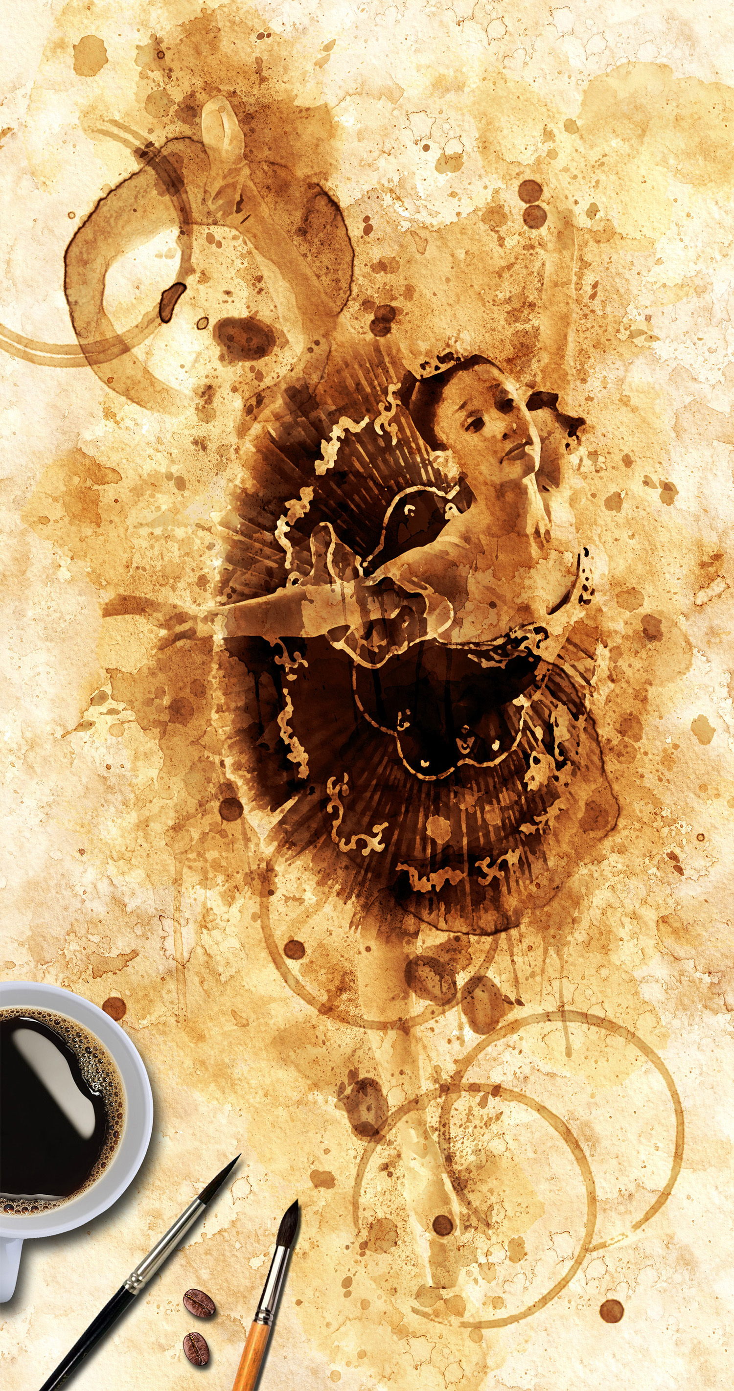 Coffee Stain Art Action, Addons GraphicRiver