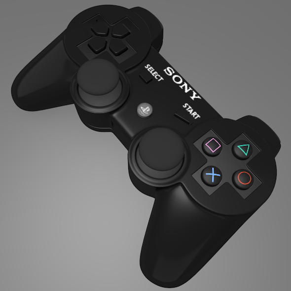 joystick playstation 3 by LaythJawad 3DOcean