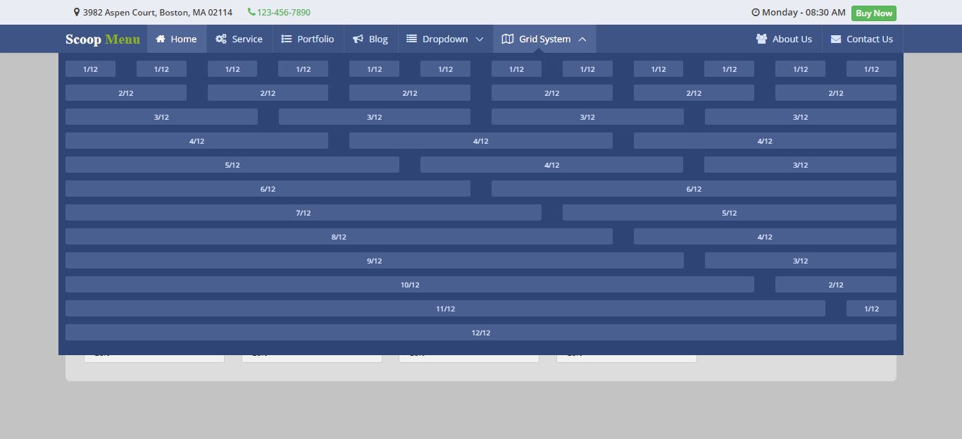Dropdown Sidebar Menu Responsive Bootstrap Navigation by logicalstack