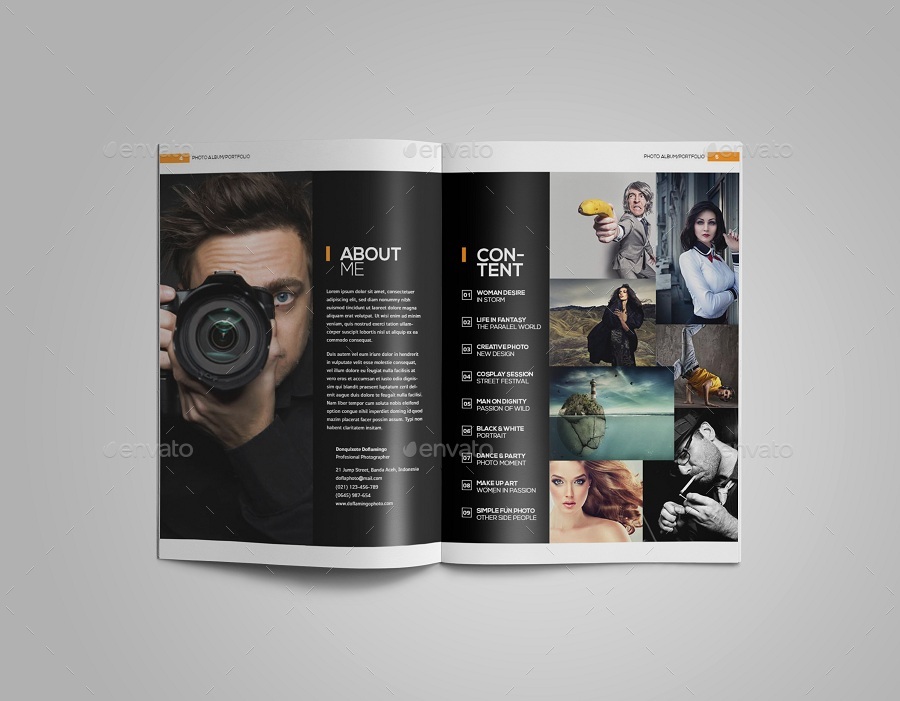 Photography Portfolio/Photo Album Vol.3 by profpungguk GraphicRiver