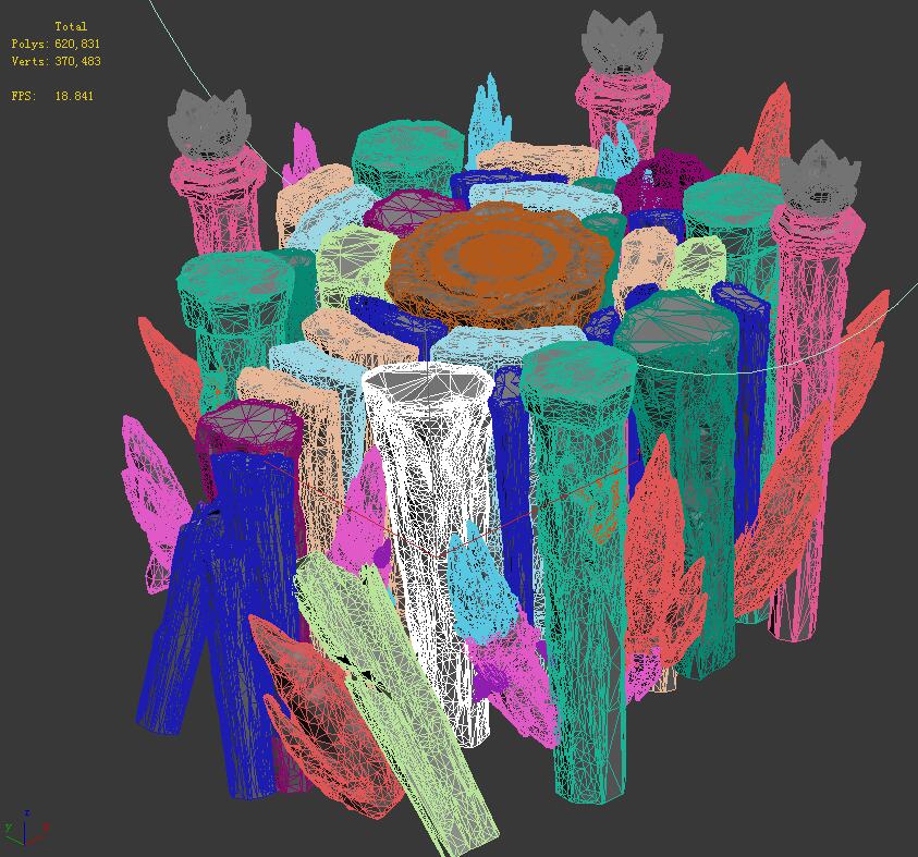 Magic territory altar by jxs1990 3DOcean