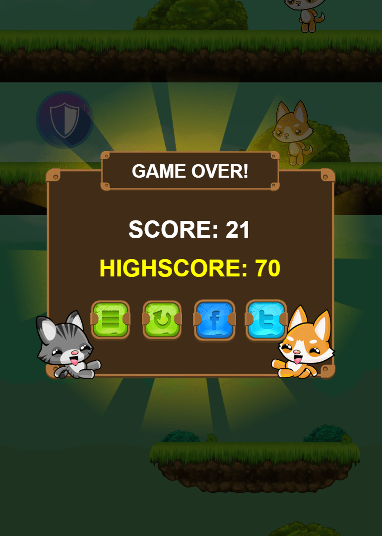 Cat Vs Dog HTML5 Game (Capx) by polargames CodeCanyon