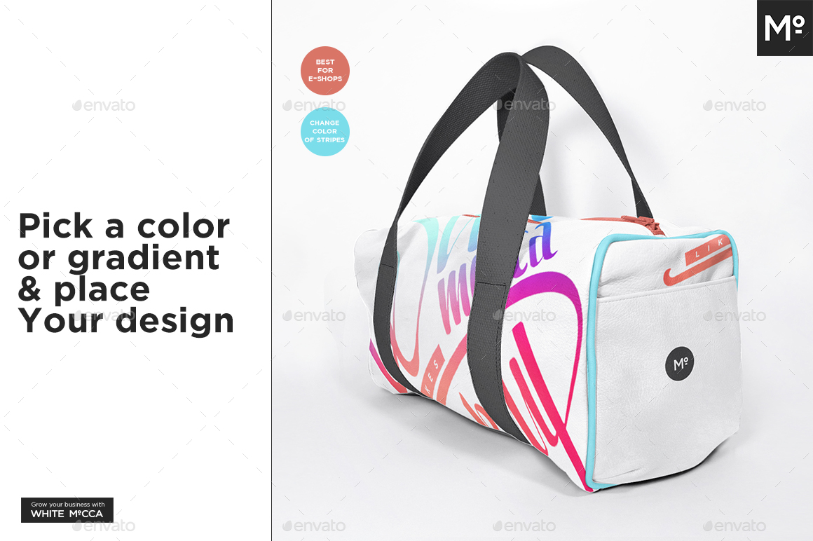 937+ Sport Bag Mockup Free Packaging Mockups PSD