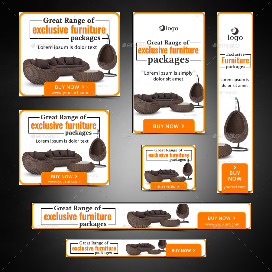 Furniture Banners by Hyov GraphicRiver