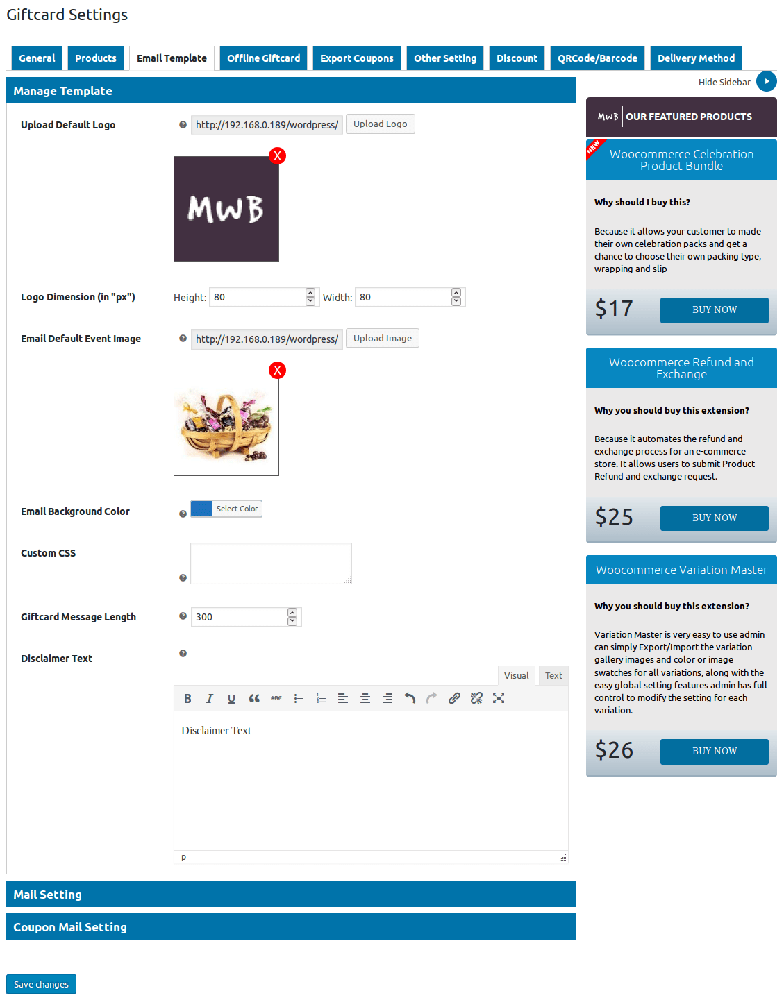 Ultimate Gift Card by makewebbetter CodeCanyon