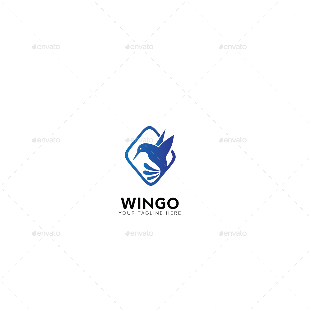 Wingo Logo, Logo Templates GraphicRiver