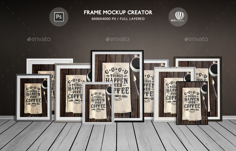 Frame Mockup Creator, Graphics GraphicRiver
