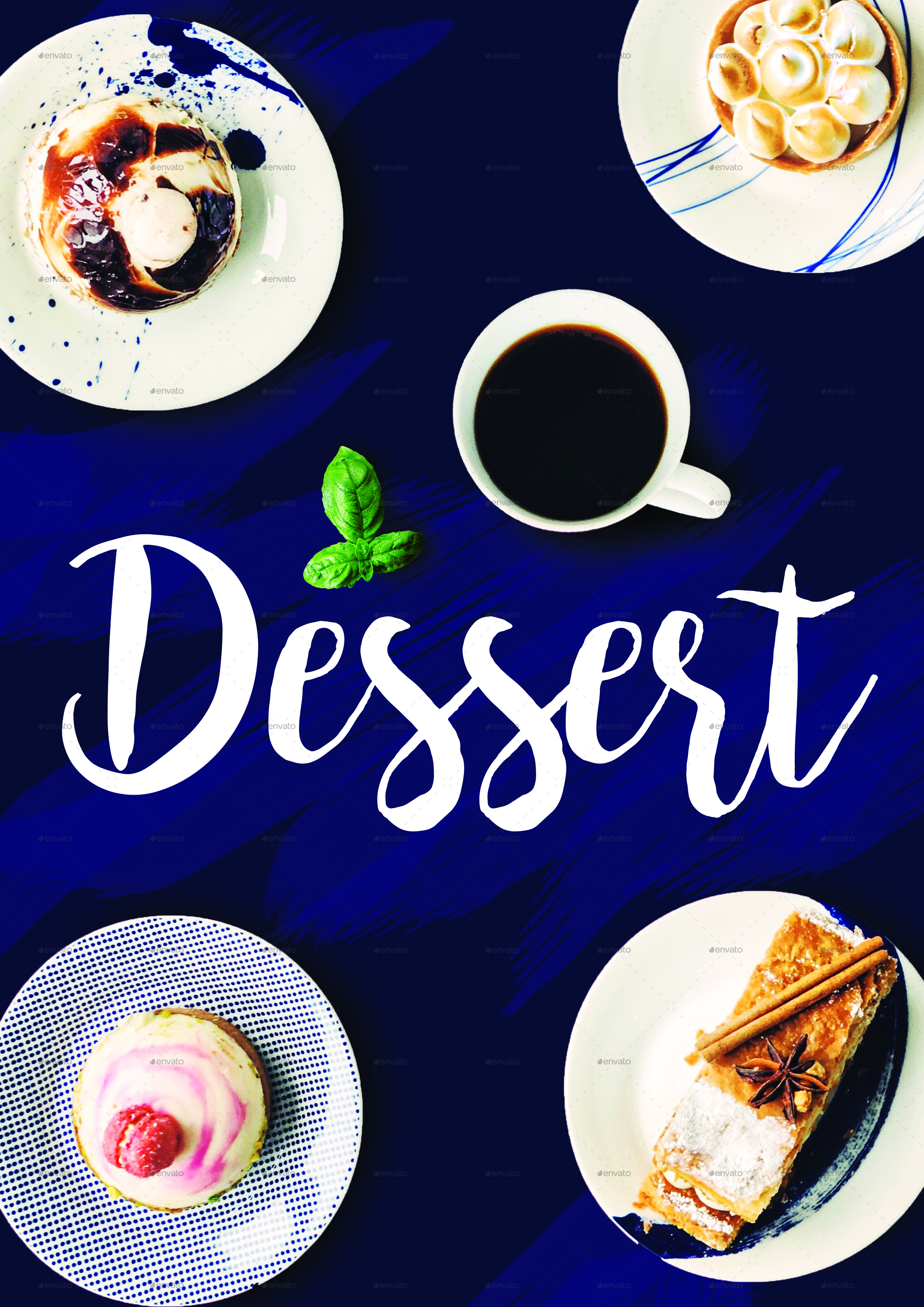 Dessert Cafe Menu by rgbryand GraphicRiver