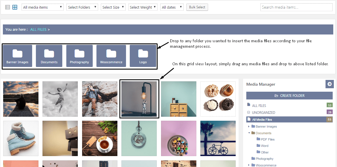 WP Media Manager The Easiest WordPress Media Manager Plugin by AccessKeys