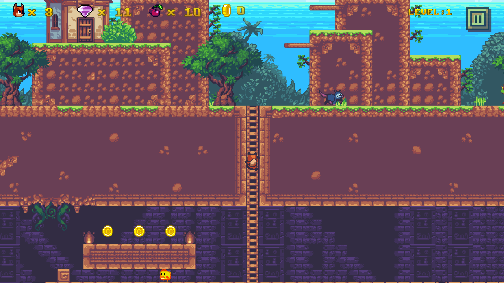 Kitsune Zenko Adventure HTML5 Platform Game by Javanie CodeCanyon