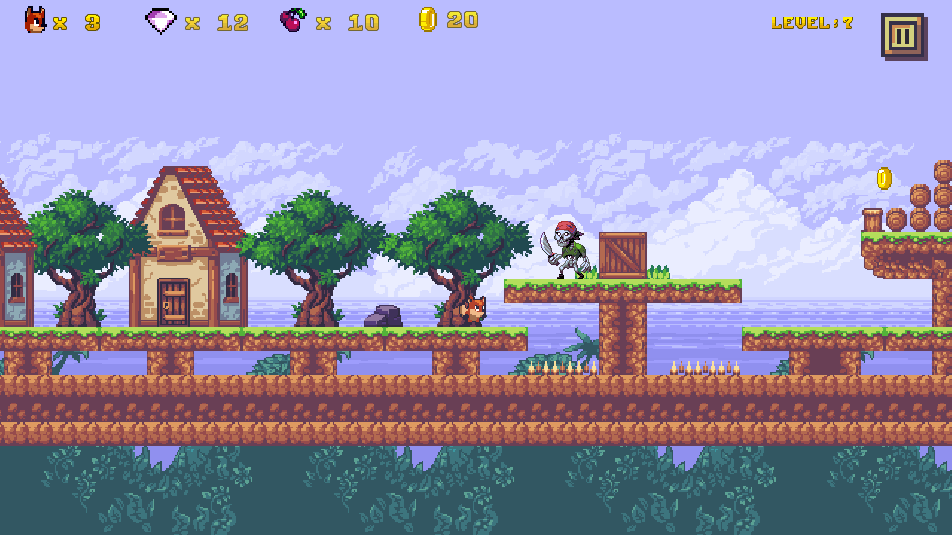 Kitsune Zenko Adventure HTML5 Platform Game by Javanie CodeCanyon