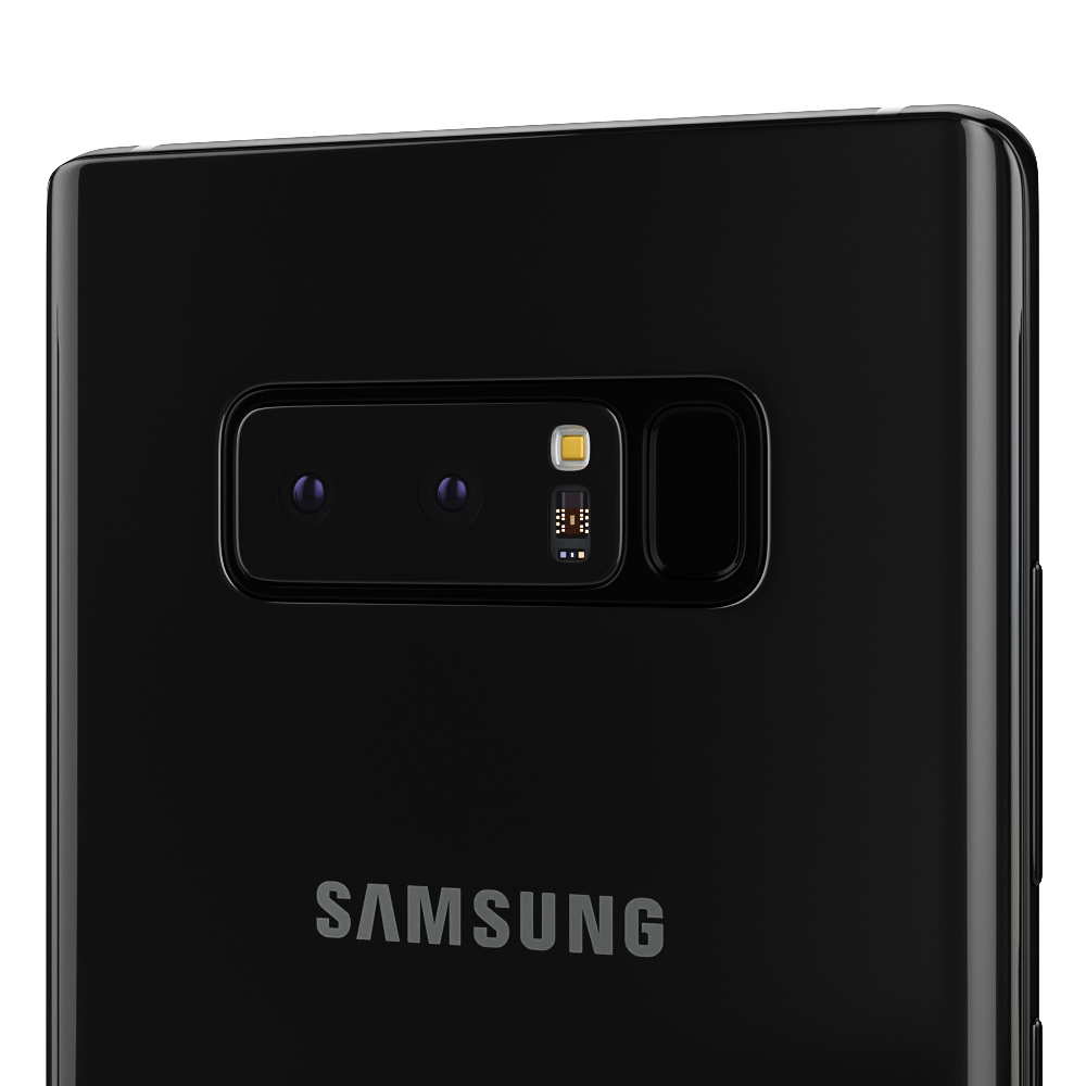Samsung Galaxy Note 8 Midnight Black by madMIX_X 3DOcean