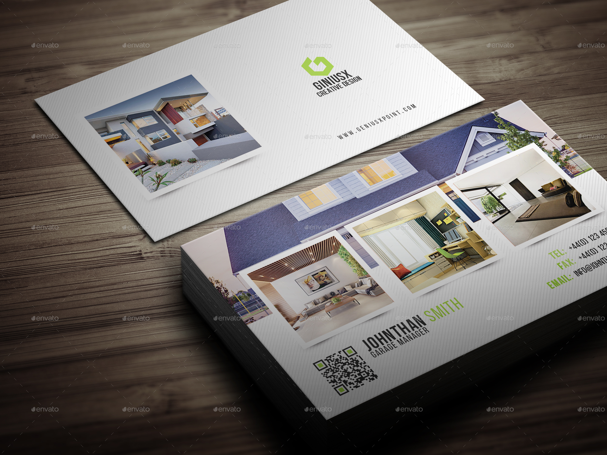 Rent House Business Card by GeniusPoint GraphicRiver