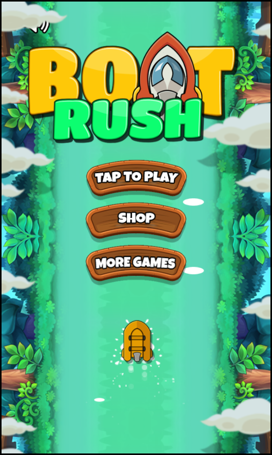 Boat Rush HTML5 Game by Frozennnn CodeCanyon