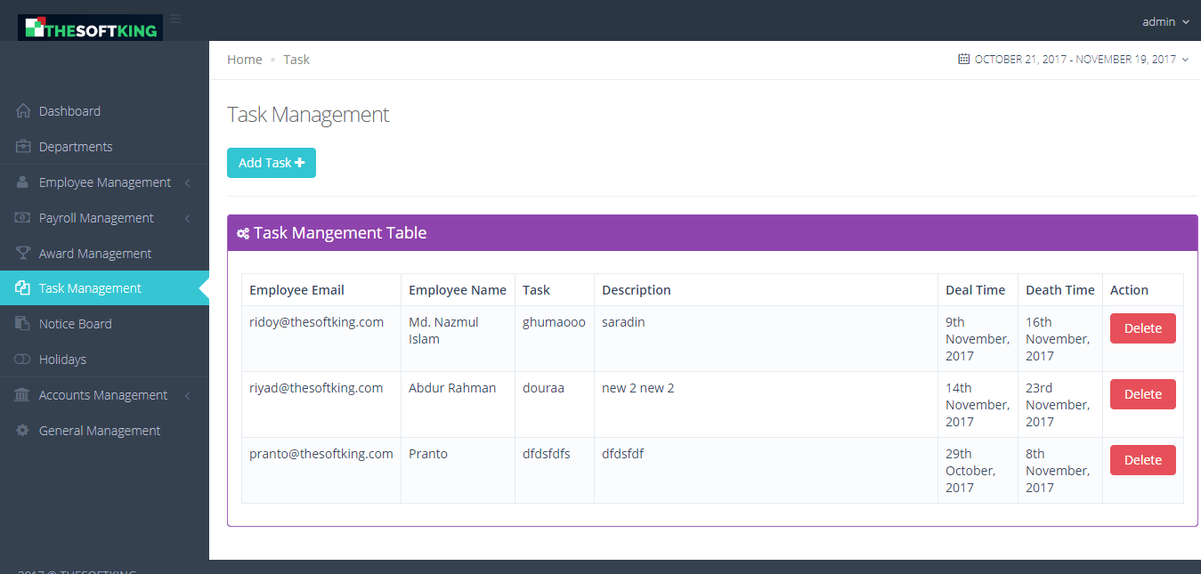 A1 HRM Human Resource Management System by THESOFTKING CodeCanyon