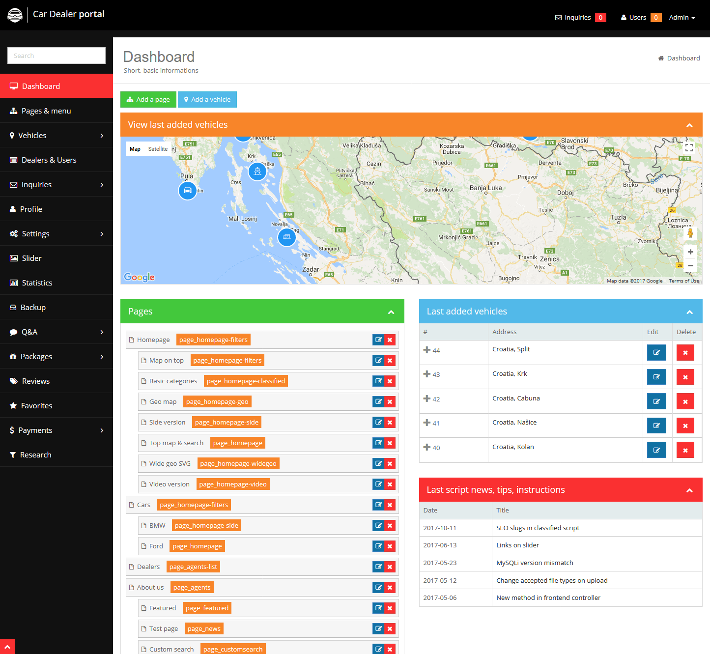 Car Dealer Listings Directory by sanljiljan CodeCanyon