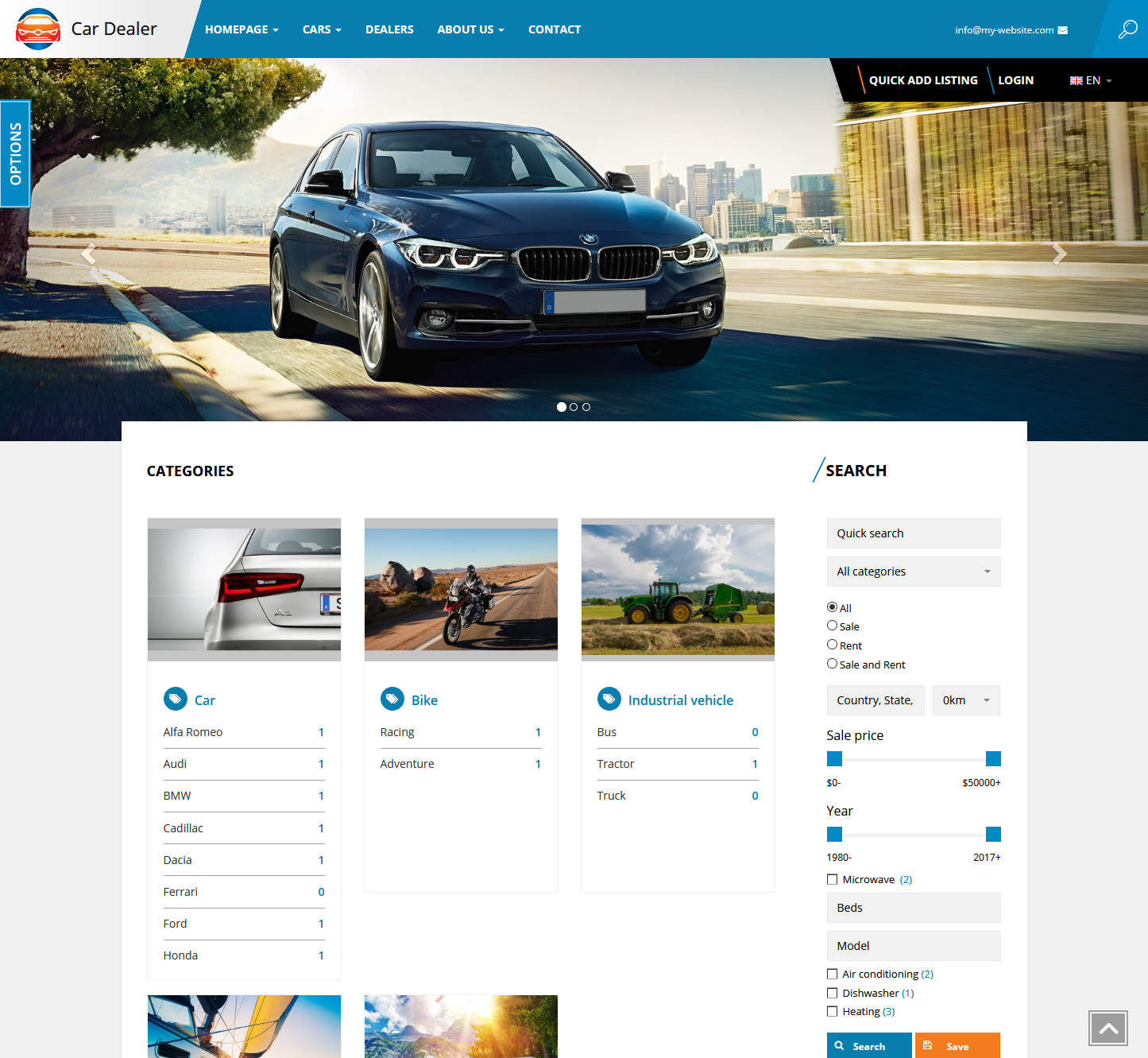 Car Dealer Listings Directory by sanljiljan CodeCanyon