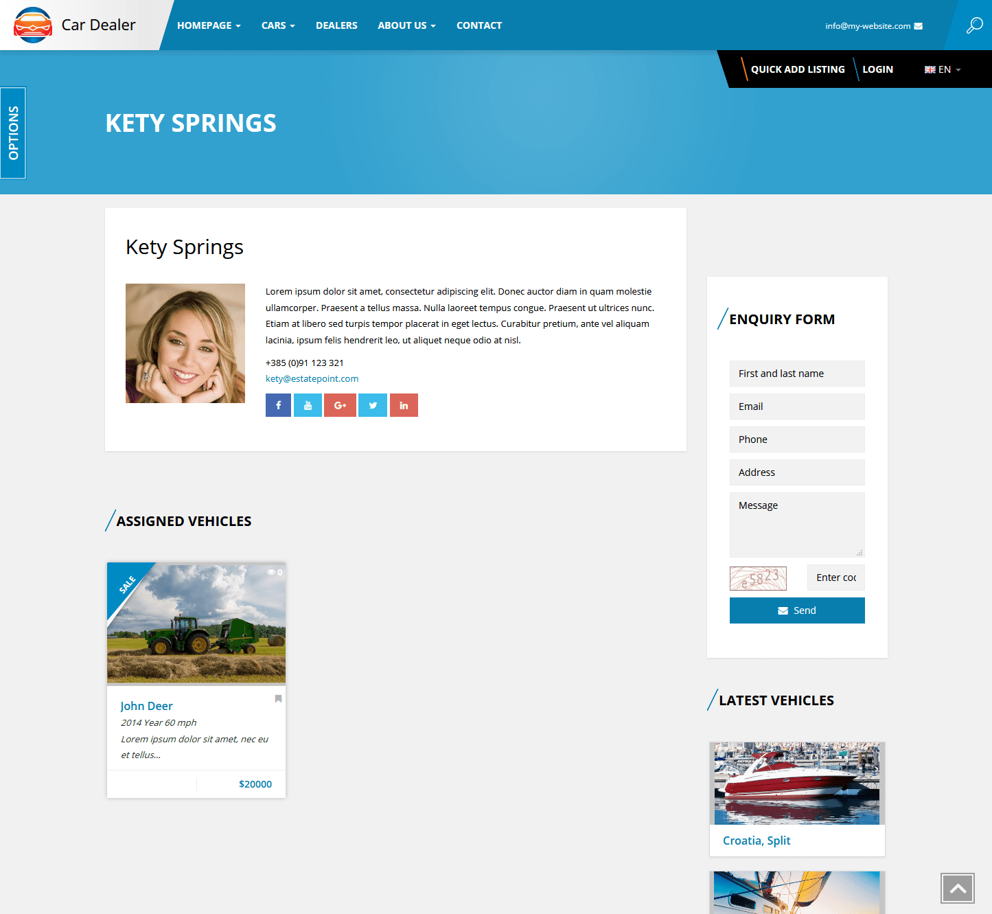 Car Dealer Listings Directory by sanljiljan CodeCanyon