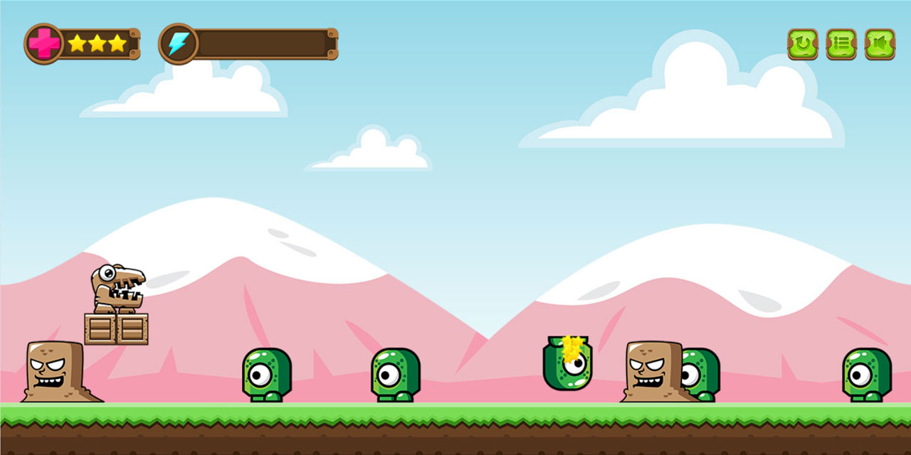 Crunchy vs Monsters HTML5 Game Phaser by elkranio CodeCanyon