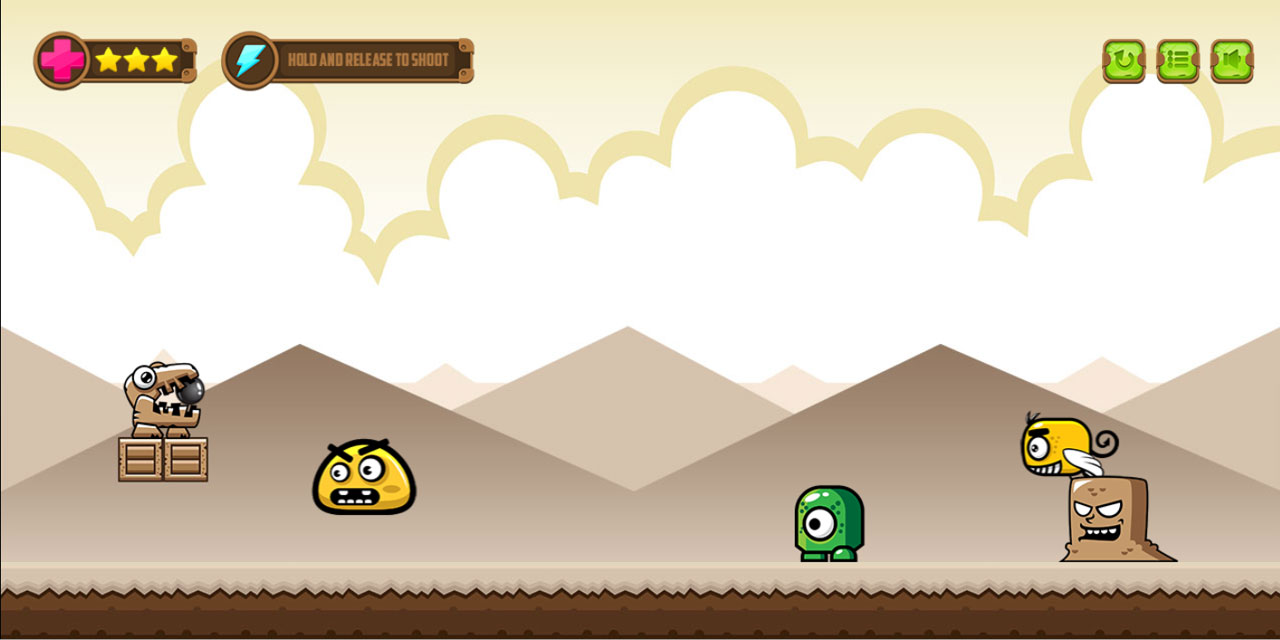 Crunchy vs Monsters HTML5 Game Phaser by elkranio CodeCanyon
